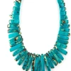 TAGUA JEWELRY AMAZON NECKLACE IN TURQUOISE