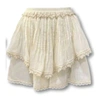 Let Me Be Charlotte Skirt In Ecru In White