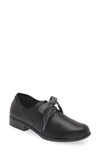 Naot Blizzard Derby In Soft Black Leather