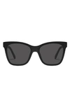 QUAY AFTER PARTY 51MM SQUARE SUNGLASSES