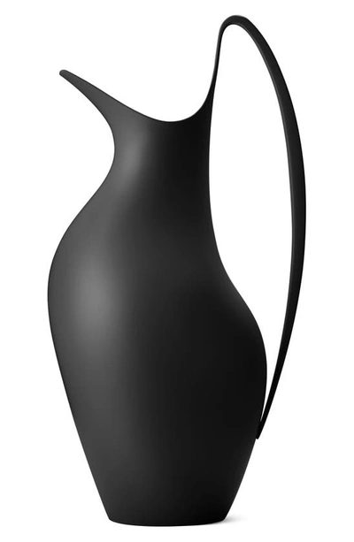 Georg Jensen Koppel Stainless Steel Pitcher In Black