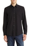 NORDSTROM SOLID BUTTON-UP SHIRT