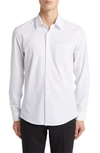 NORDSTROM SOLID BUTTON-UP SHIRT