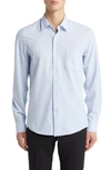 NORDSTROM SOLID BUTTON-UP SHIRT