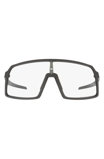 Oakley Sutro Photochromic Shield Sunglasses In Black