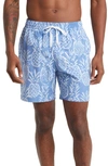 Chubbies Print 7-inch Swim Trunks In The Thigh-napples