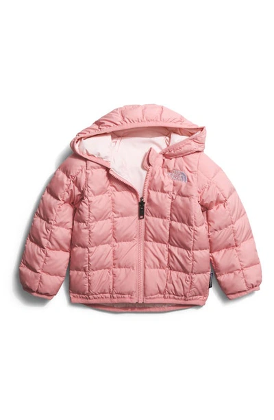 The North Face Babies' Reversible Thermoball™ Hooded Jacket In Shady Rose