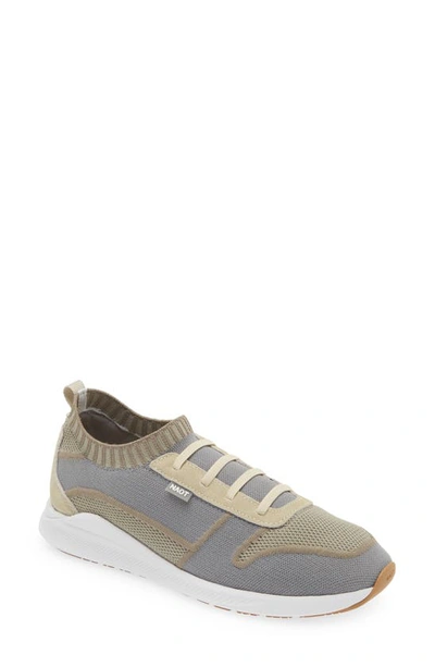 Naot Adonis Slip-on Sneaker In Beige/ Grey Knit