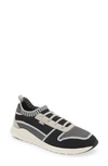 Naot Adonis Slip-on Sneaker In Black/ Grey Knit
