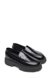 NEROGIARDINI LUG SOLE PENNY LOAFER