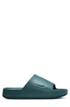 Nike Calm Slide Sandal In Geode Teal/ Geode Teal