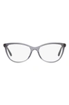 DOLCE & GABBANA 54MM BUTTERFLY OPTICAL GLASSES