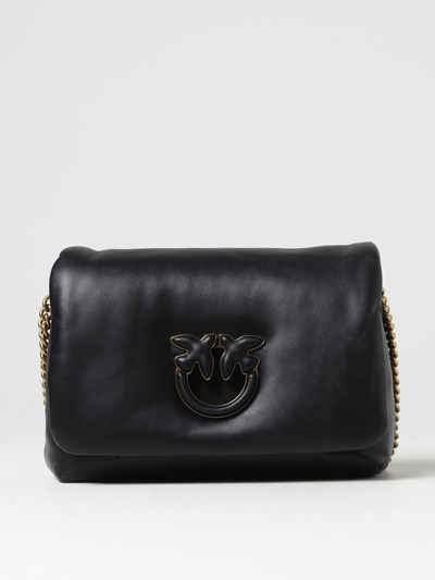 Pinko Crossbody Bags  Woman Color Black In Black
