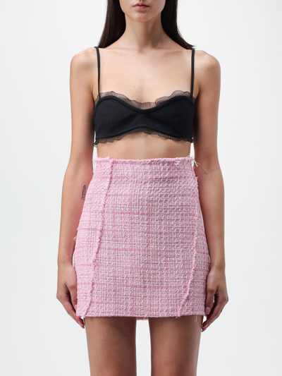 Ganni Woman Top Black Size 6 Organic Cotton