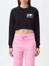 Moschino Jeans Sweatshirt  Woman Color Black