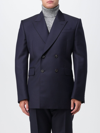 Alexander Mcqueen Jacket  Men Color Navy In Navy