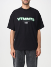 VTMNTS T恤 VTMNTS 男士 颜色 黑色,E69009002