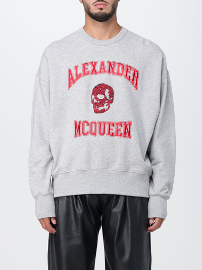 Alexander Mcqueen Sweatshirt  Men Color Grey