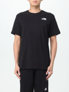 THE NORTH FACE T-SHIRT THE NORTH FACE MEN COLOR BLACK,E71348002