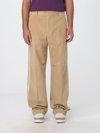 Palm Angels Pants  Men Color Brown In Brown