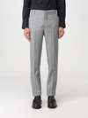 Alexander Mcqueen Trousers With Back Pockets And Belt Loops In Grey