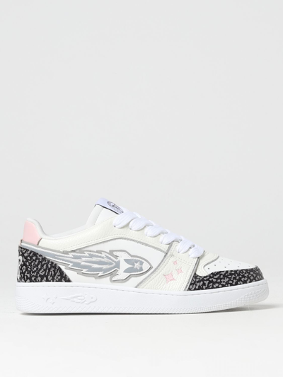 Enterprise Japan E.j. Rocket Suede Trainers In White