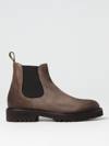 Doucal's Chelsea Ankle Boot In Leather In Brown