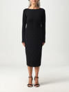 Twinset Dress  Woman Color Black In Black