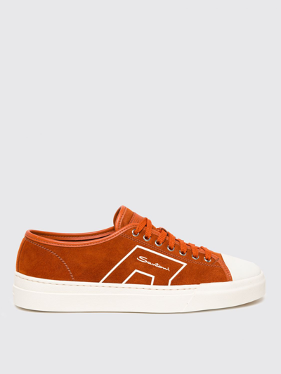 Santoni Sneakers  Men Color Orange
