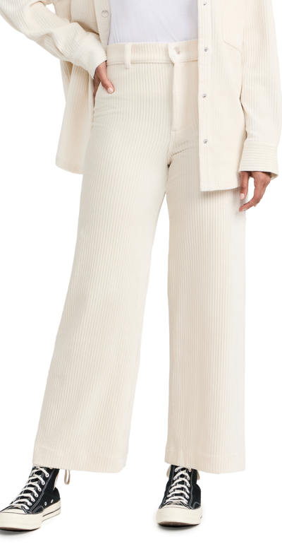 Z Supply Prospect Trousers In Adobe White