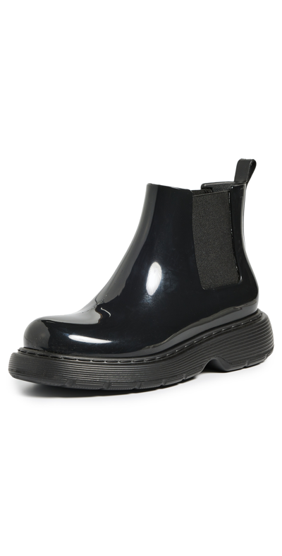 Melissa Step Boots In Black