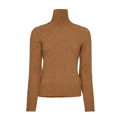 Isabel Marant Malo Sweater In Camel