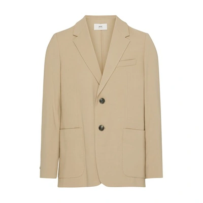 Ami Alexandre Mattiussi Two Buttons Jacket In Champagne