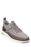 Cole Haan Grand Atlantic Sneaker In Stormcloud Knit-dark Brown