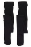 Hue Control Top Tights In Black Pack