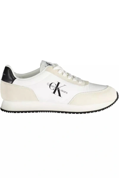 Calvin Klein Jeans Retro Runner Trainers White