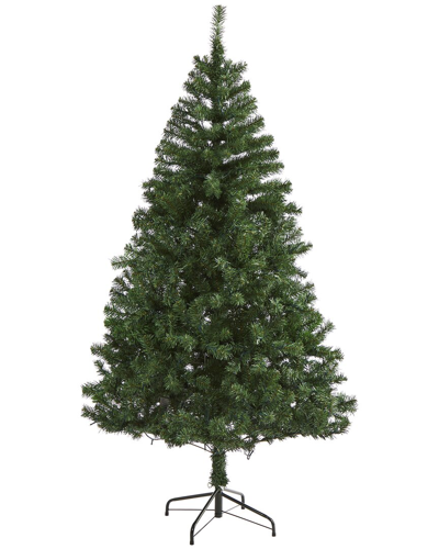 Nearly Natural 6ft Northern Tip Pine Artificial Christmas Tree In Green