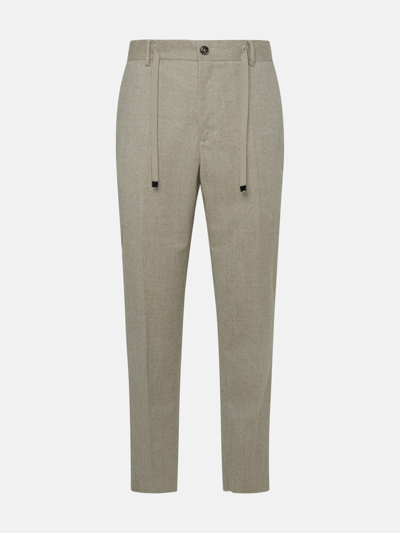 Brian Dales Grey Wool Trousers