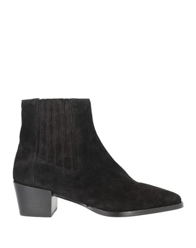 Rag & Bone Rover Womens Suede Chelsea Boots In Black