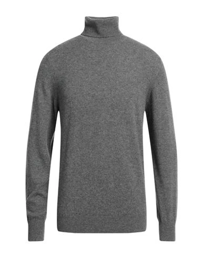 Thomas Reed Man Turtleneck Grey Size Xxl Cashmere