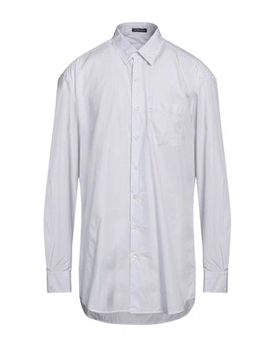 Ann Demeulemeester Man Shirt White Size 40 Cotton