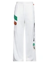 Off-white Man Pants White Size M Polyamide, Cotton, Elastane, Polyester, Acrylic