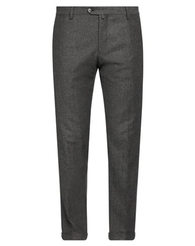 4/10 Four.ten Industry 4/10 Four. Ten Industry Man Pants Grey Size 40 Virgin Wool, Polyester, Cotton