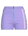 Iceberg Woman Shorts & Bermuda Shorts Mauve Size S Polyamide In Purple