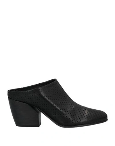 Ernesto Dolani Woman Mules & Clogs Black Size 6 Soft Leather