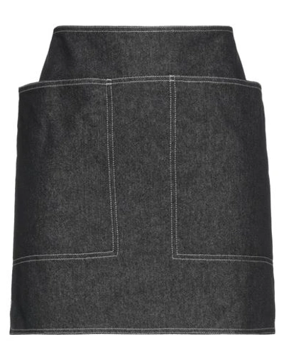 Max Mara Denim Skirts In Blue