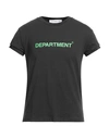 Department Five Department 5 Man T-shirt Black Size L Cotton In Black
