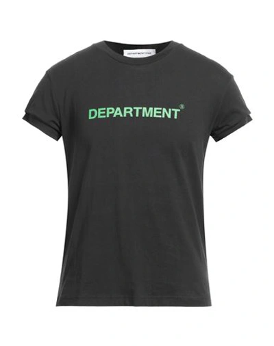 Department 5 Man T-shirt Black Size L Cotton