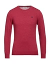 JECKERSON JECKERSON MAN SWEATER GARNET SIZE XXL VISCOSE, WOOL, POLYAMIDE, CASHMERE