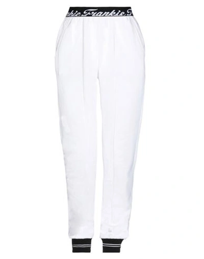 Frankie Morello Woman Pants White Size S Cotton